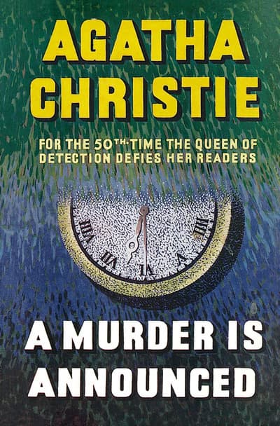 A Murder Is Announced cover