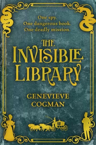 The invisible library cover